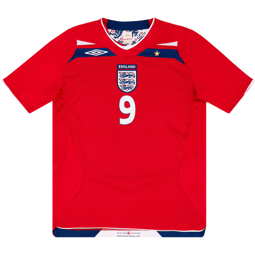England No10 Rooney Away Soccer Country Jersey