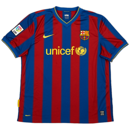 2009 10 Barcelona Home Shirt Messi 10 9 10 XL