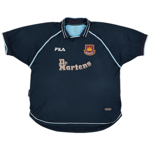 1999 01 West Ham Third Shirt Carrick 21 7 10 XXL