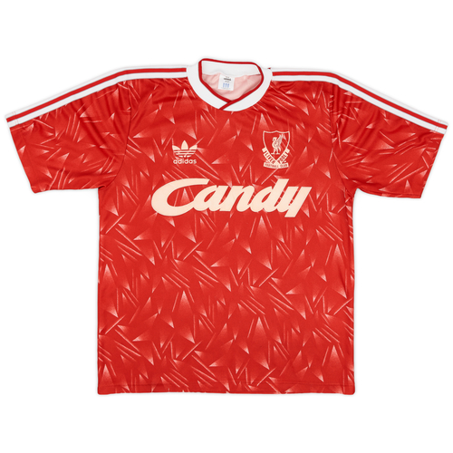 1989 91 Liverpool Home Shirt 6 10 M L