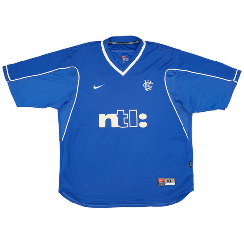 1999 01 Rangers Home Shirt 8 10 XL
