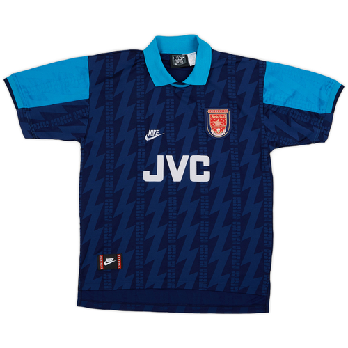 1994 95 Arsenal Away Shirt Adams 6 7 10 L