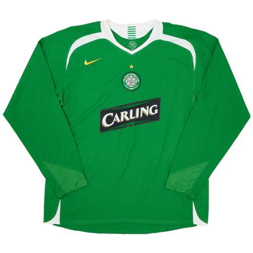 2005 06 Celtic L S Away Shirt 5 10 XL