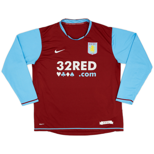 Aston villa long sleeve jersey top
