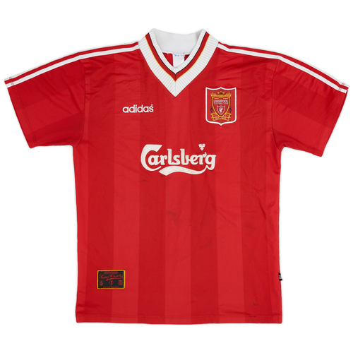 1995 96 Liverpool Home Shirt 5 10 M