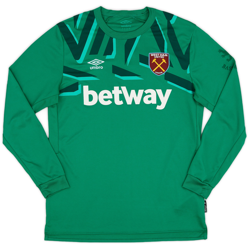West ham goalkeeper kit top