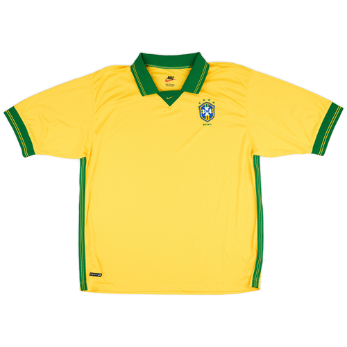 1998-00 Brazil Nike Training Shirt - 8/10 - (XL)