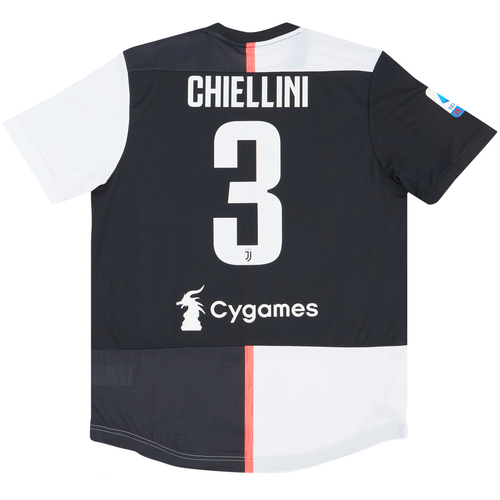 Juventus No3 Chiellini Home Jersey