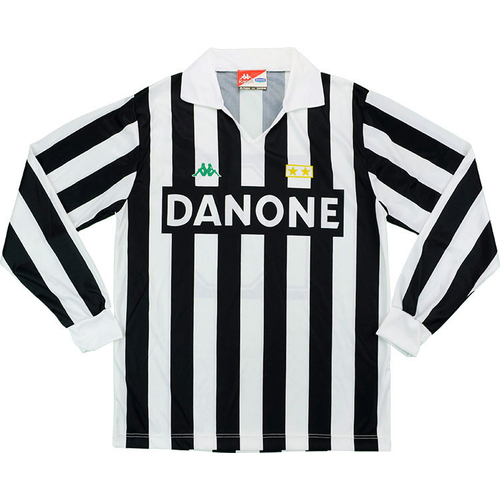 1992 94 Juventus Home L S Shirt 8 10 S