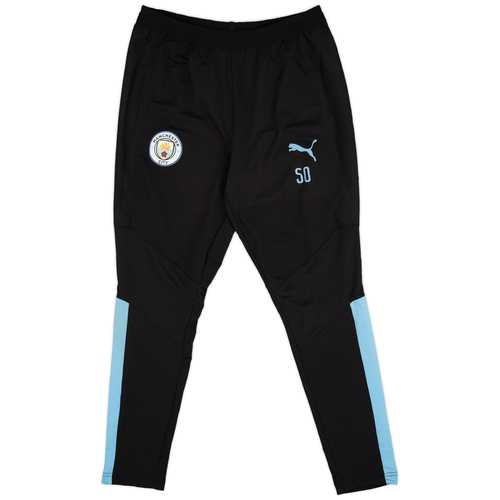 2019 20 Manchester City Staff Issue Puma Tracksuit Bottoms SO 9