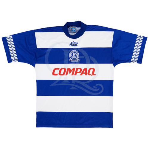 1995 96 QPR Home Shirt 8 10 L