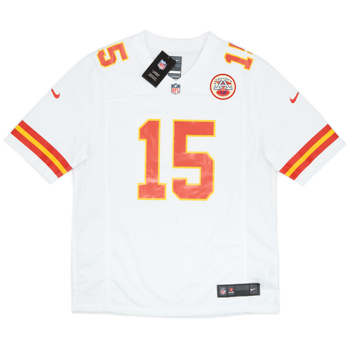 2017 23 Kansas City Chiefs Mahomes 15 Nike Game Away Jersey L