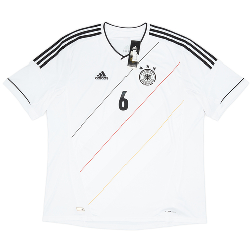 Germany No6 Khedira Away Soccer Country Jersey