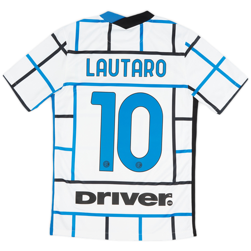 2020 21 Inter Milan Away Shirt Lautaro 10 6 10 S