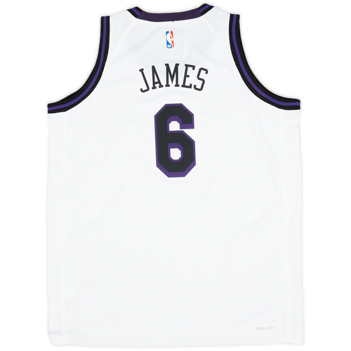 la lakers white jersey