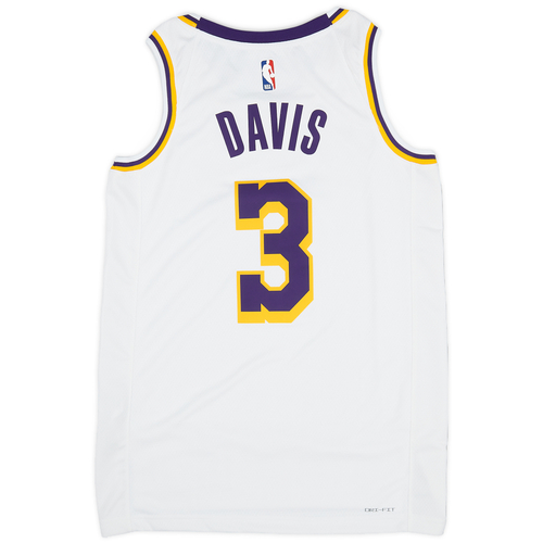 2019 23 LA Lakers Davis 3 Nike Swingman Home Jersey L