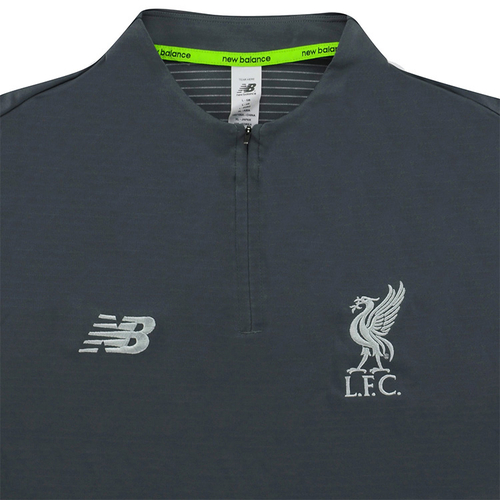 2018 19 Liverpool New Balance 1 2 Zip Training Top NEW
