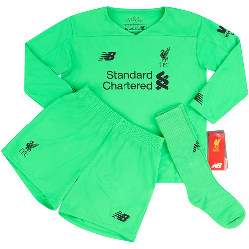 2019 20 Liverpool GK Full Kit Little Kids