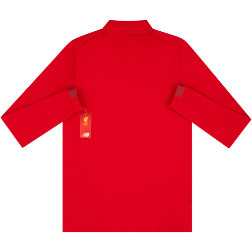 2019 20 Liverpool New Balance 1 4 Zip Training Top