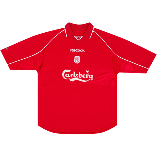 2000 02 Liverpool Home Shirt Fowler 9