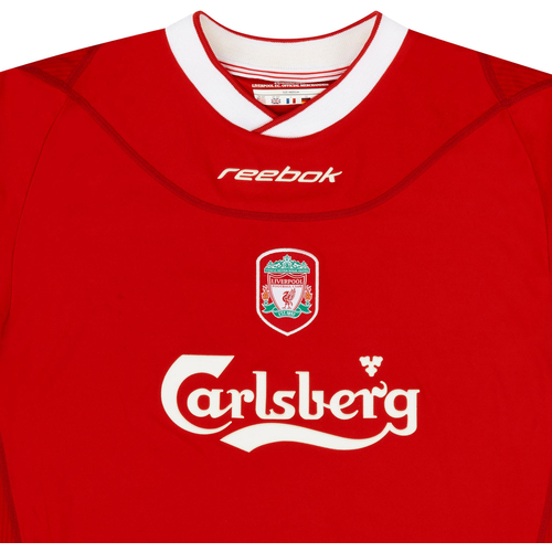 2002 04 Liverpool Home Shirt Owen 10