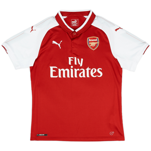 2017 18 Arsenal Home Shirt 7 10 M