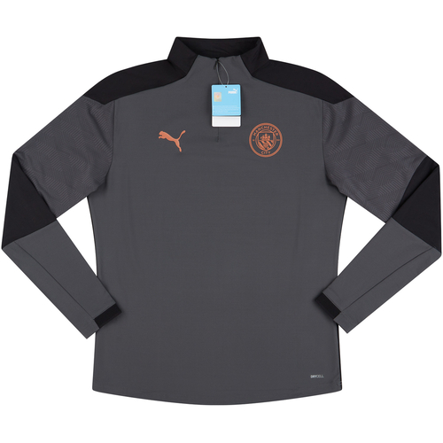 2020 21 Manchester City Puma 1 4 Zip Training Top