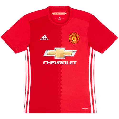 2016 17 Manchester United Home Shirt 8 10 S
