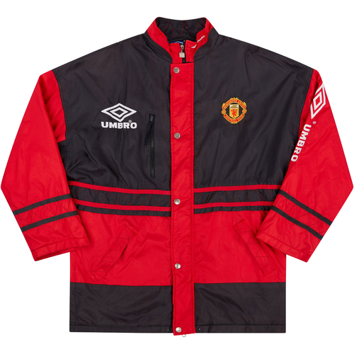 1996 97 Manchester United Umbro Padded Jacket 8 10 S