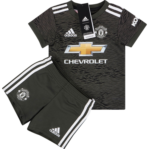 2020 21 Manchester United Away Shirt Shorts Kit BABY