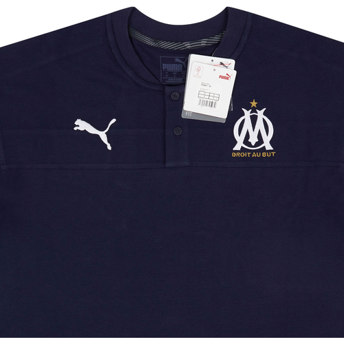 2019 20 Olympique Marseille Puma Casuals Polo T Shirt S