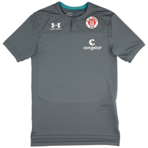 2018 19 St Pauli Under Armour Training Shirt 9 10 S