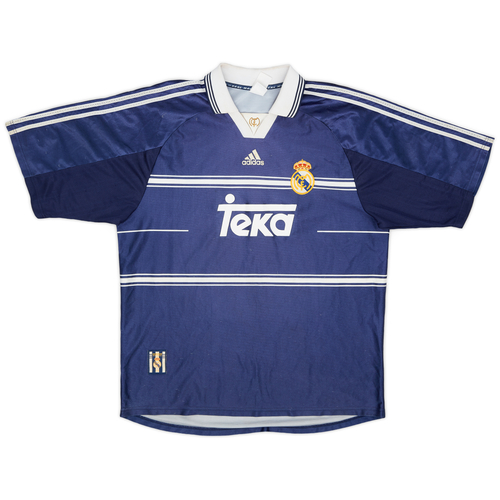 1998 99 Real Madrid Away Shirt Raul 7 6 10 XL