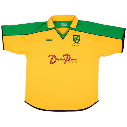 Norwich city shop centenary shirt