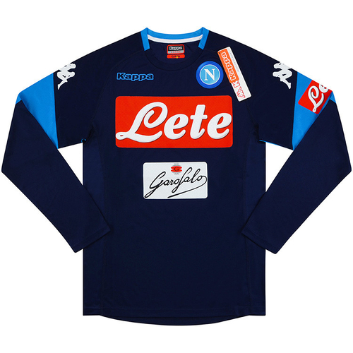 2017 18 Napoli Kappa Training L S Shirt