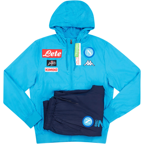 2017 18 Napoli Kappa Training Woven Tracksuit NEW