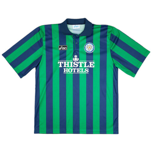 1995 96 Leeds United Third Shirt Yeboah 21 10 10 XL