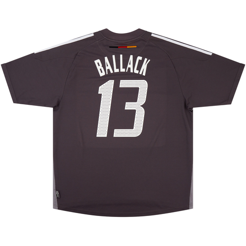 2002 04 Germany Away Shirt Ballack 13 Excellent M