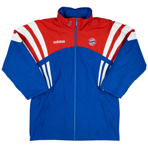 1995 96 Bayern Munich adidas Padded Bench Coat 10 10 M