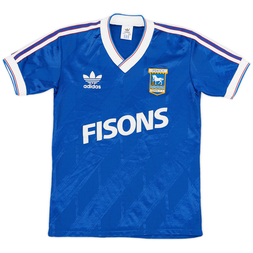1986 89 Ipswich Home Shirt 10 10 S