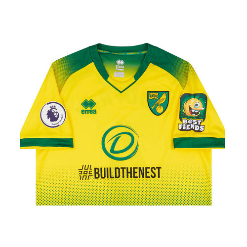 Norwich city home shirt hot sale