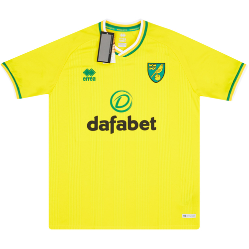 2020 21 Norwich Home Shirt