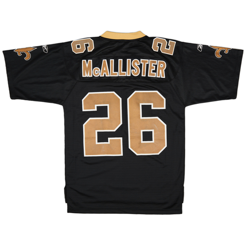 2005 06 New Orleans Saints McAllister 26 Reebok Premier Home