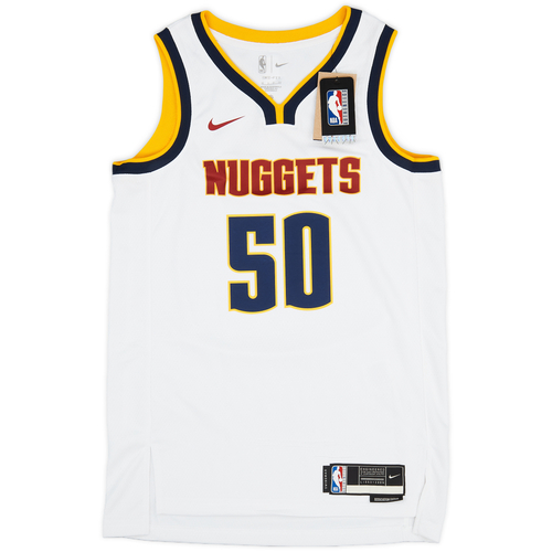 Denver nuggets top white jersey
