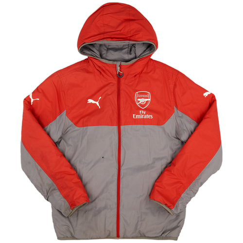 Puma arsenal long bench jacket new arrivals