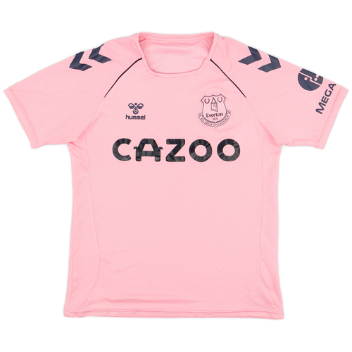 Everton pink training top 2025