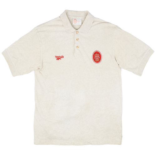 1996 98 Liverpool Reebok Polo Shirt 9 10 M