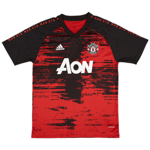 Manchester united training shirt sales 2020