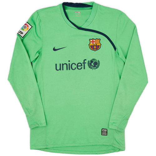 Barcelona goalkeeper kit kids on sale