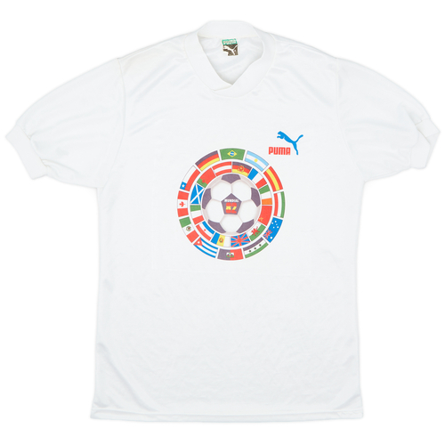 1982 Puma Espana 82 World Cup Shirt 8 10 M